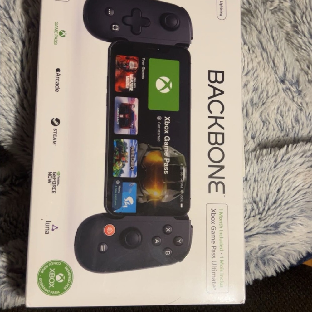 Black Handheld Gaming Console for Xbox